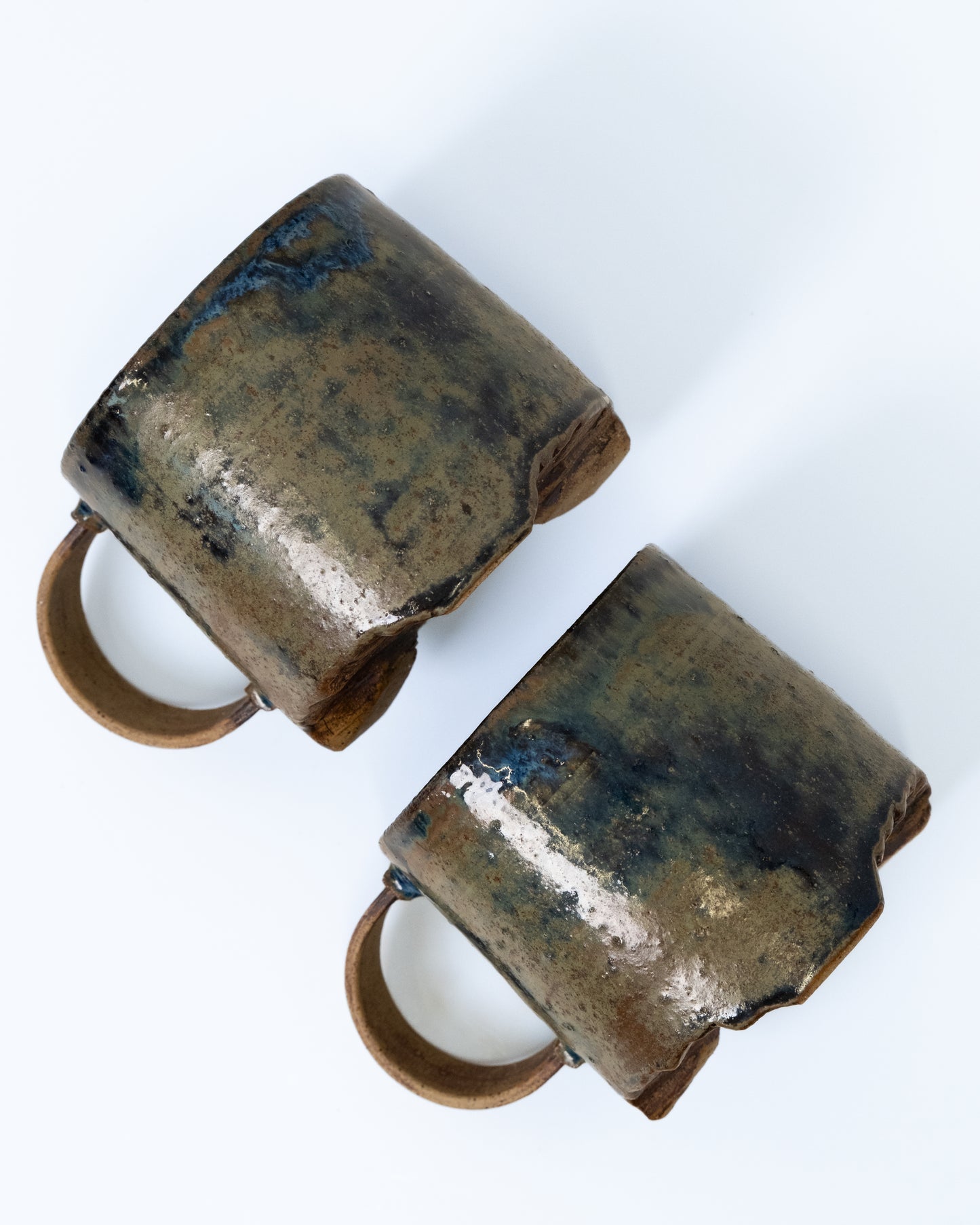 Three-legged Cup with Handle (Denim)