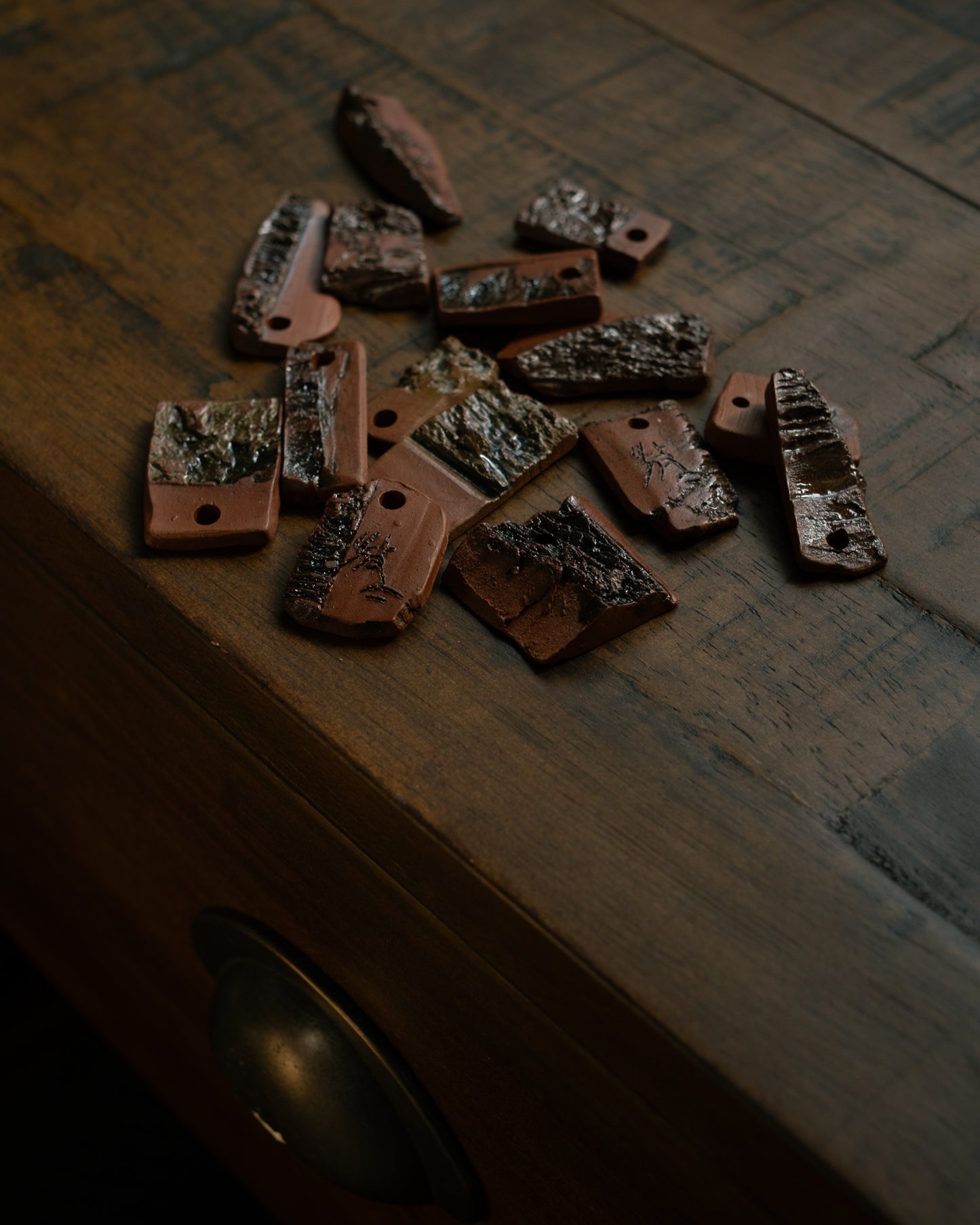 放下 pendants