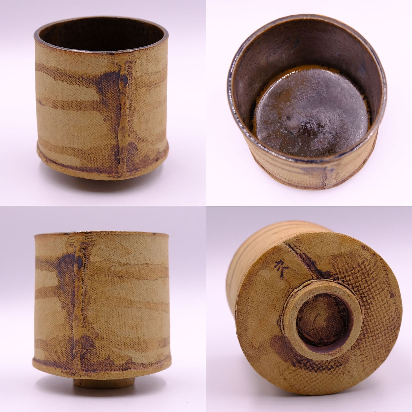 "Landscape in Ink" ceramic cup