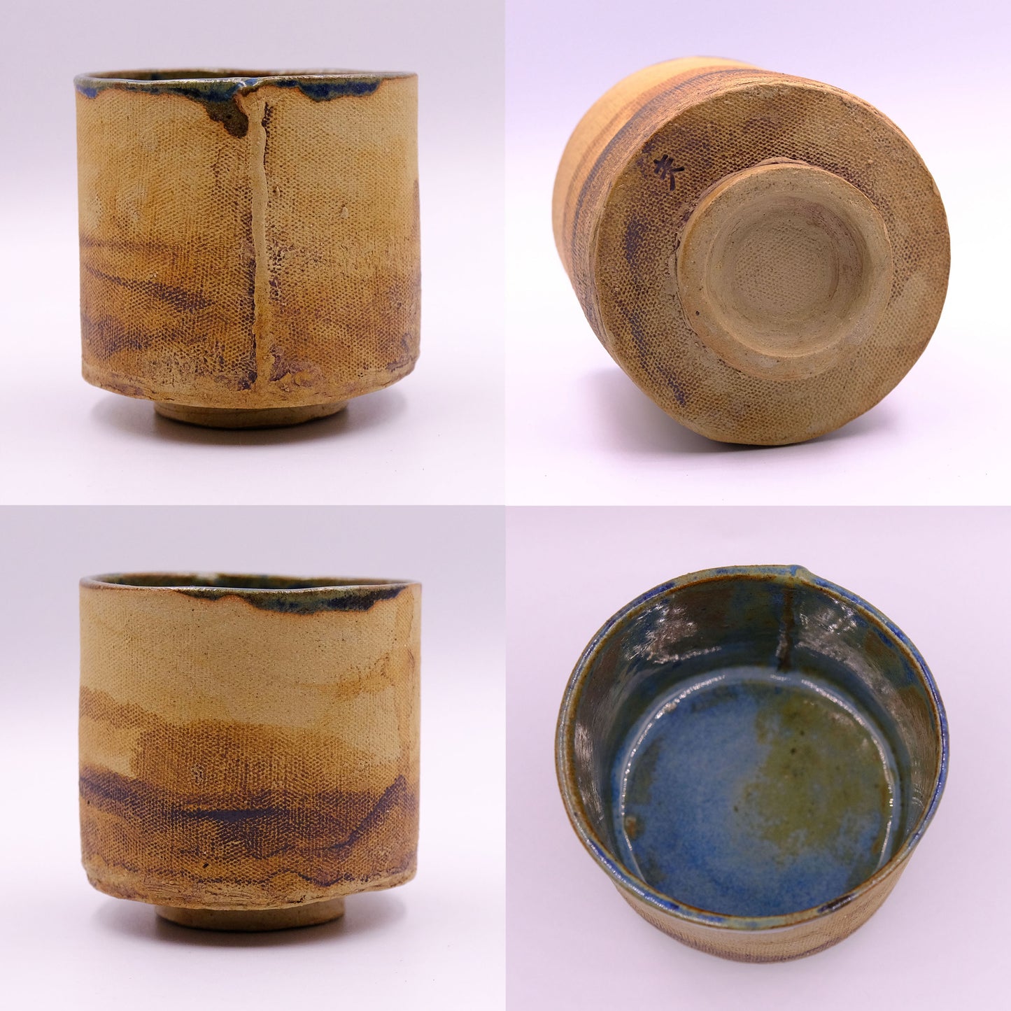 "Landscape in Ink" ceramic cup