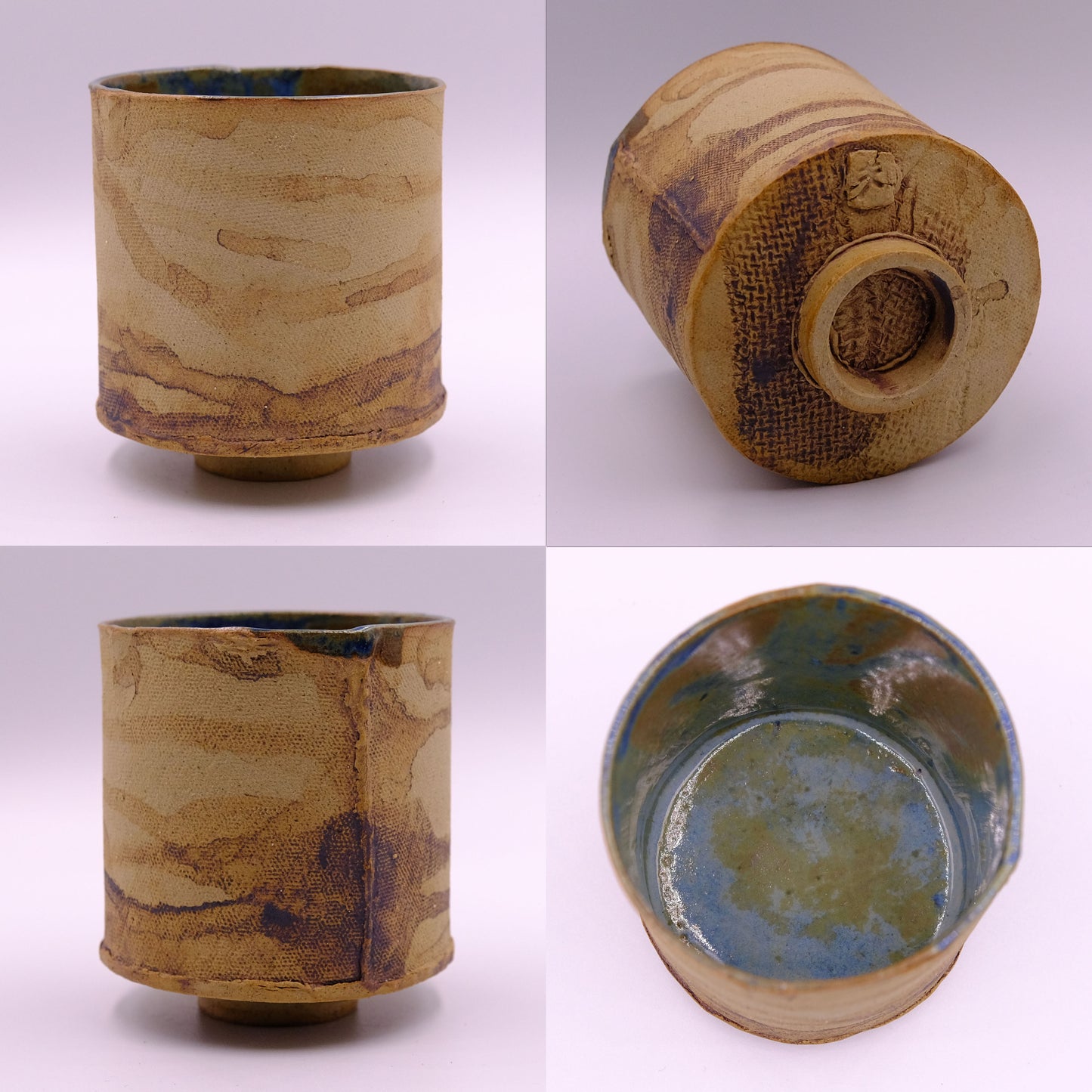 "Landscape in Ink" ceramic cup