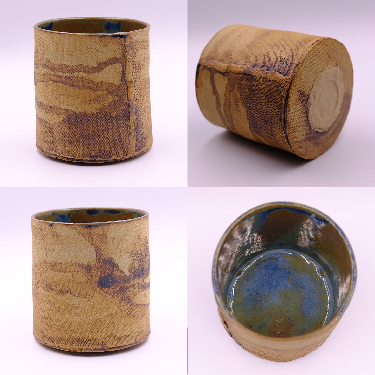 "Landscape in Ink" ceramic cup