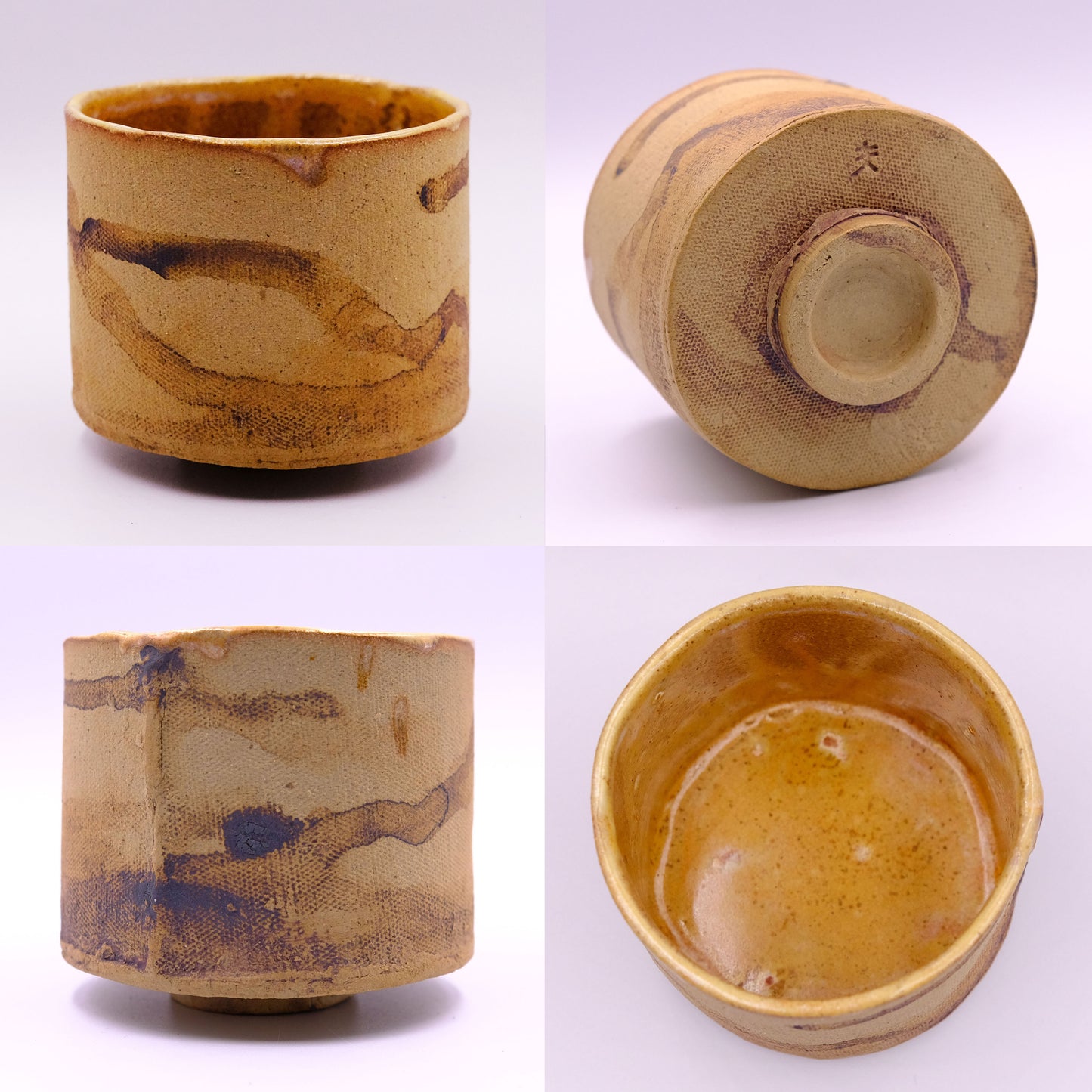 "Landscape in Ink" ceramic cup