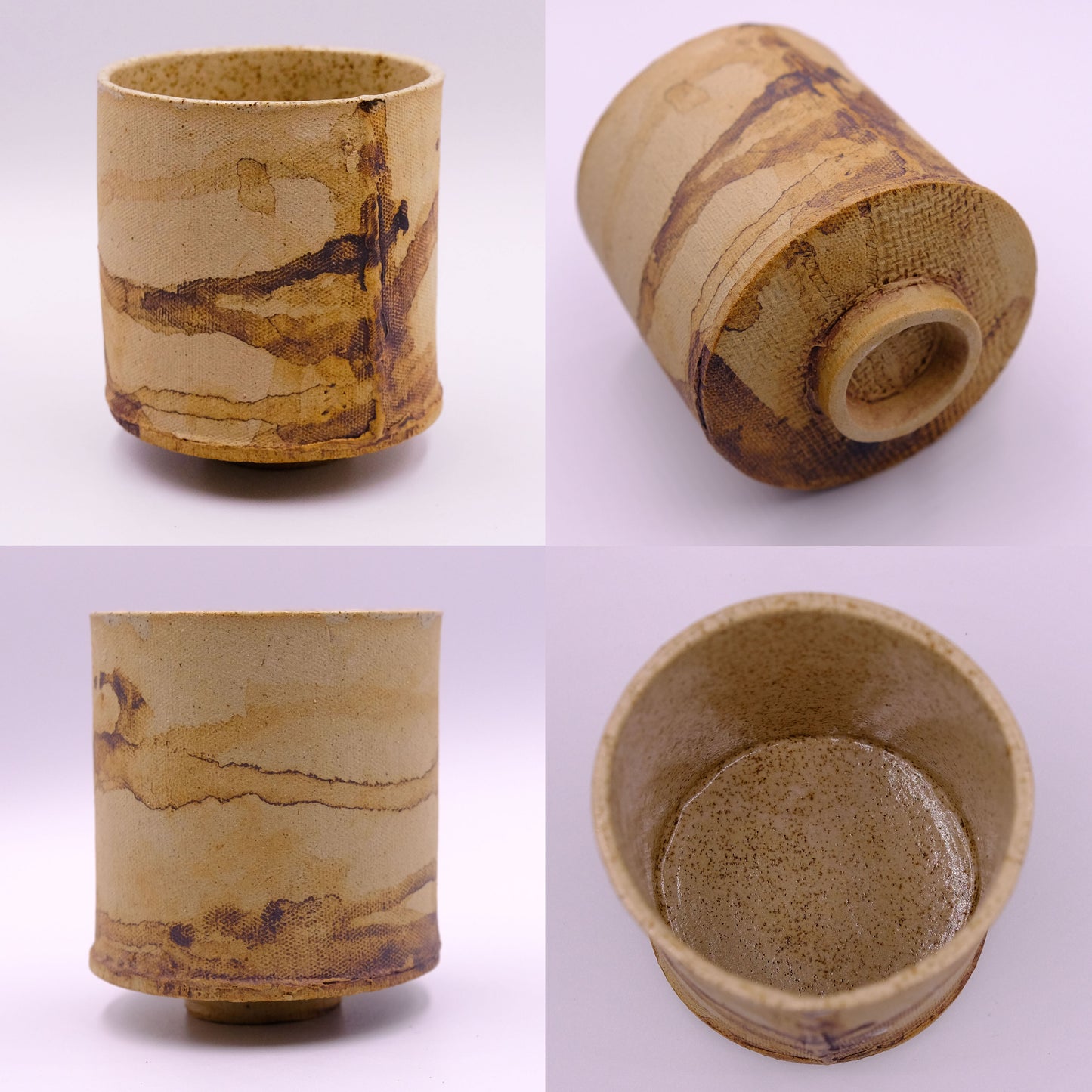 "Landscape in Ink" ceramic cup
