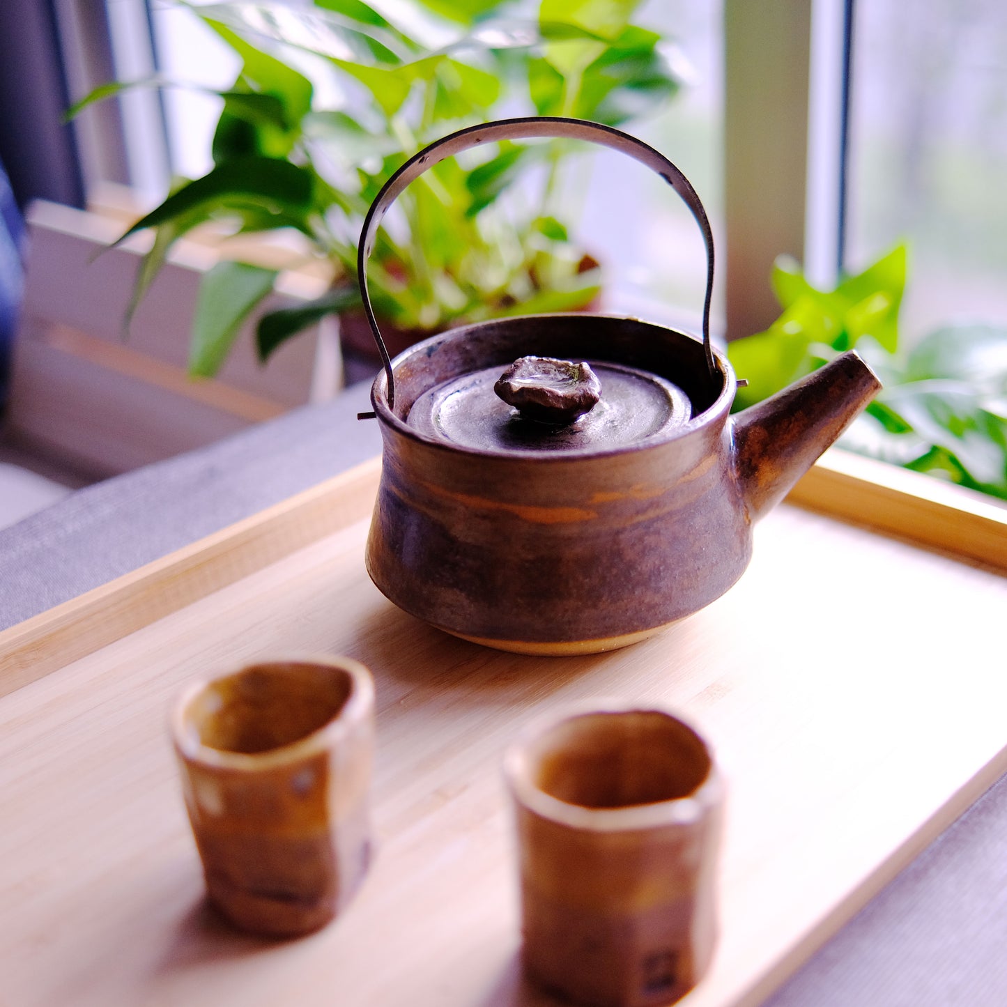 Tea Pot (Dark Brown)