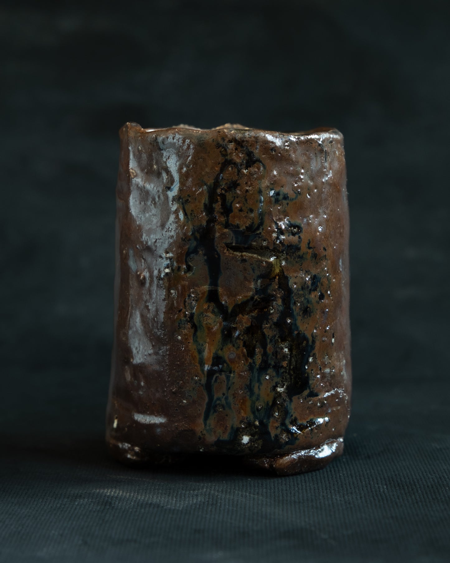 Three-legged Woodfired Pot