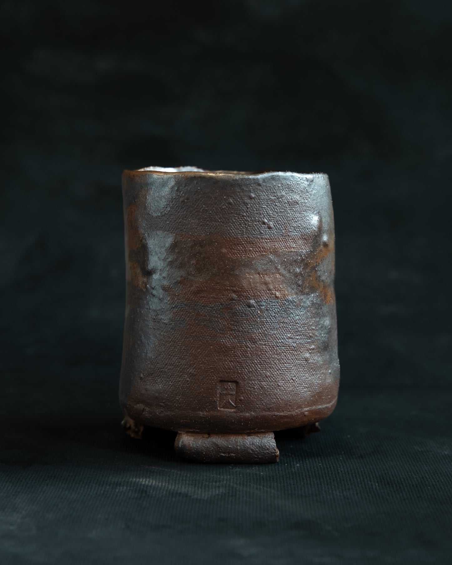 Three-legged Woodfired Pot