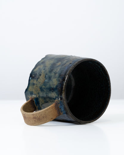 Three-legged Cup with Handle (Denim)